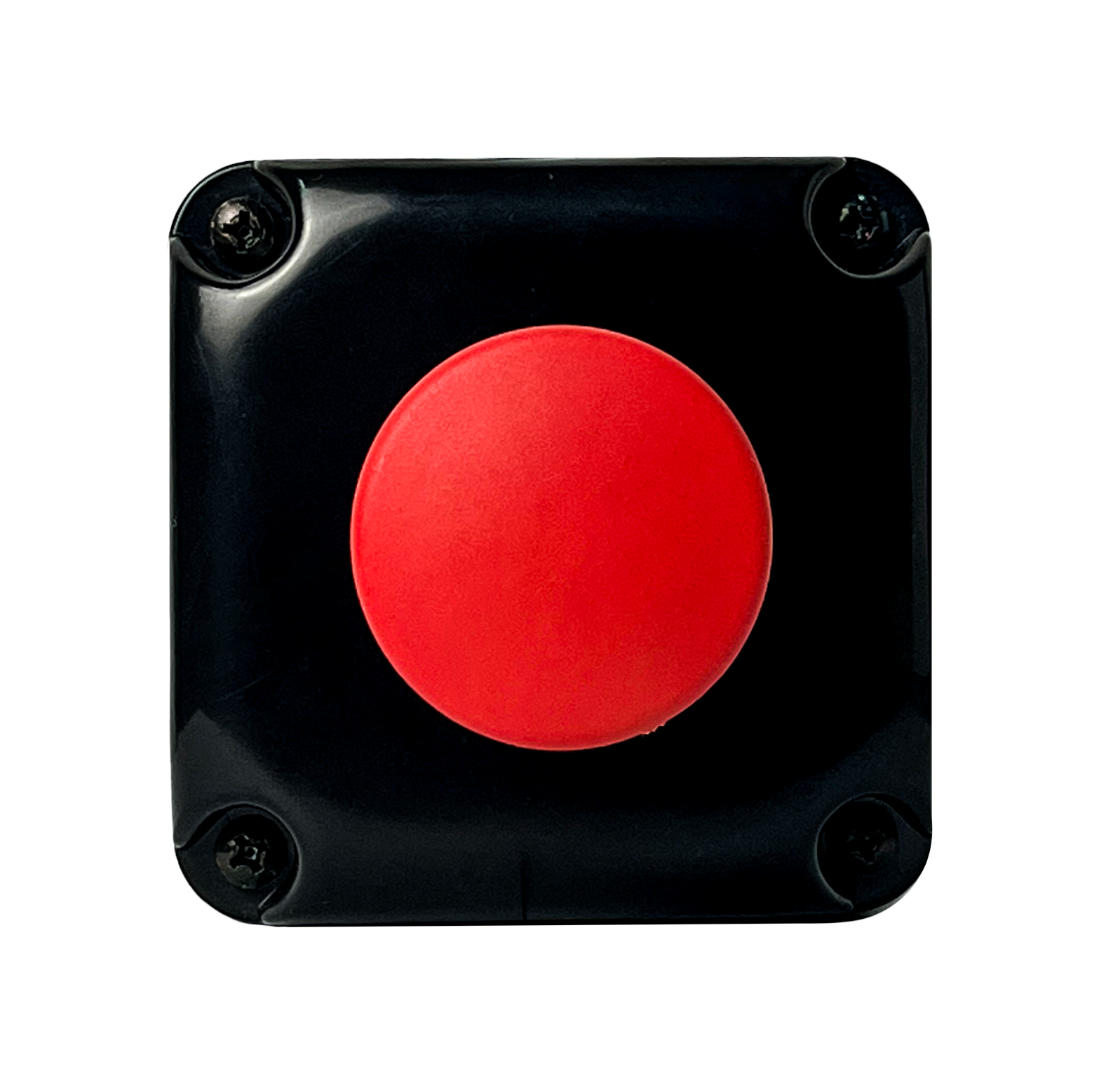 Botoeira IP uTech preta vista de frente