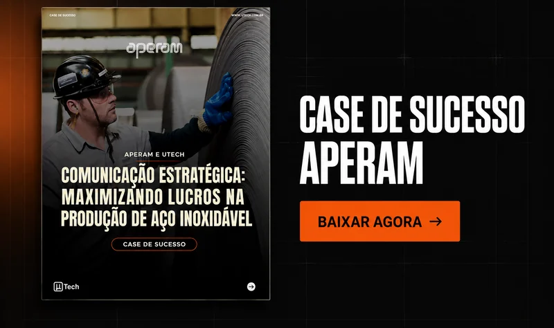 Capa do case de sucesso Aperam Inox — clique para baixar o PDF